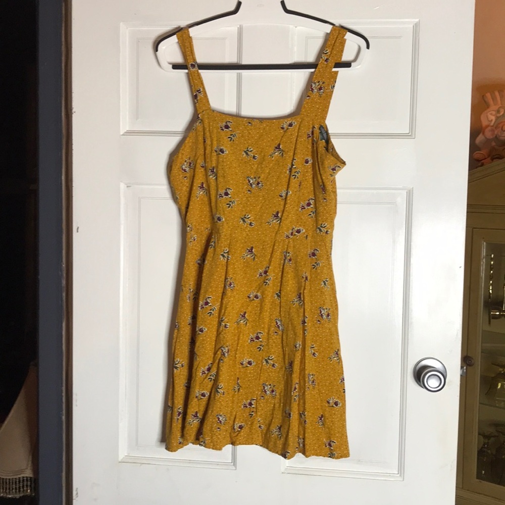Wild fable yellow sun dress XL